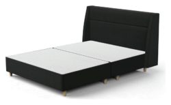 Silentnight - Studio Geo - Double - Bed Frame - Ebony